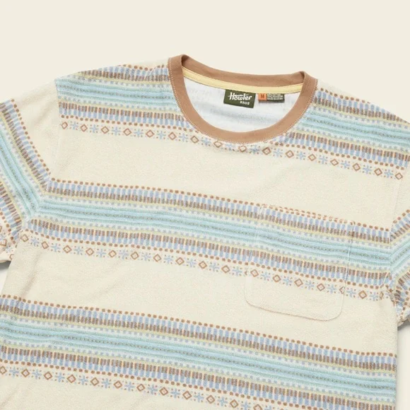 Howler Bros Terry Tee Kuti Bone White Shirt - Picture 6 of 6